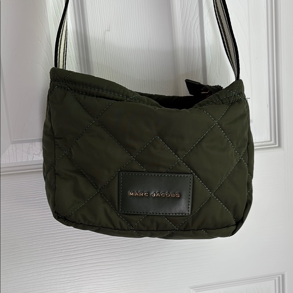 Marc Jacobs Quilted Green Crossbody Bag